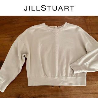 ジルスチュアート(JILLSTUART)の美品☆トレンド☆オシャレ☆大特価【JILLSTUART】スウェット トレーナー(トレーナー/スウェット)