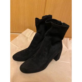 ザラ(ZARA)のZARA ザラ　ストレッチブーツ　スウェード(ブーツ)