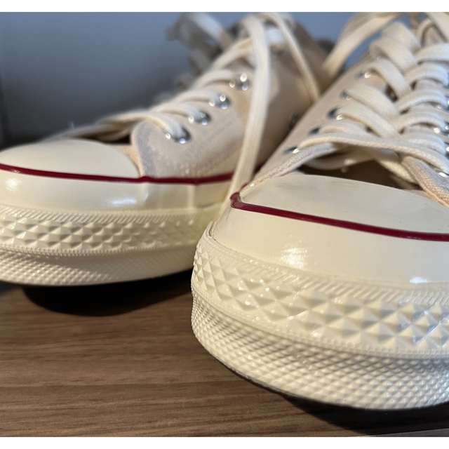 CONVERSE(コンバース)の【新品未使用】ct70 生成り 27cm ベトナム製 cm表記 メンズの靴/シューズ(スニーカー)の商品写真
