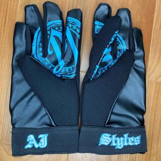 WWE AJ Styles AJスタイルズ　グローブ　手袋　グッズ　未使用品(格闘技/プロレス)