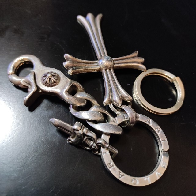 Chrome Hearts(クロムハーツ)のクロムハーツ　QUICK CLIP CROSSBALLクイッククリップ メンズのファッション小物(キーホルダー)の商品写真