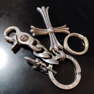 クロムハーツ(Chrome Hearts)のクロムハーツ　QUICK CLIP CROSSBALLクイッククリップ(キーホルダー)