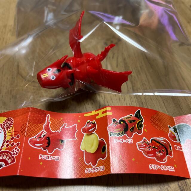 神獣ベコ　ホウオウベコ　赤べこ　ガチャ エンタメ/ホビーのおもちゃ/ぬいぐるみ(キャラクターグッズ)の商品写真