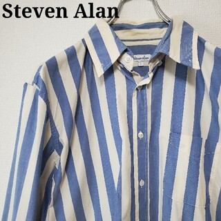 スティーブンアラン(steven alan)のSteven Alan スティーブンアラン アメリカ製 ストライプシャツ(シャツ)