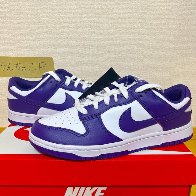 NIKE(ナイキ)のNike Dunk Low “Chmpionship Court Purple” メンズの靴/シューズ(スニーカー)の商品写真