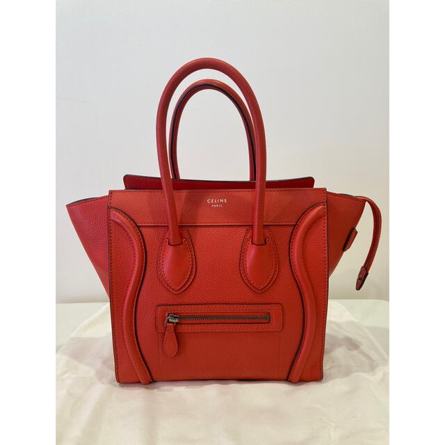 ランキングや新製品 celine - 本物 セリーヌ ラゲージ ハンドバッグ