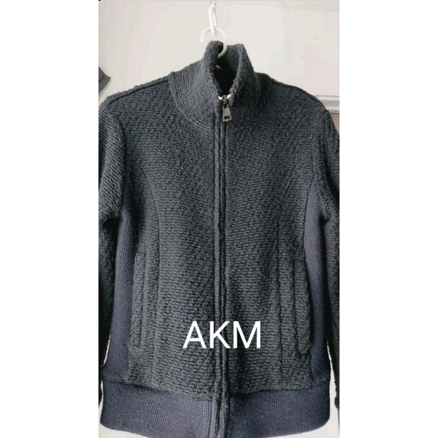 AKM(エイケイエム)の売り切り！AKM ウールブルゾン　ウールジャケット　M ！　wjk  メンズのジャケット/アウター(ブルゾン)の商品写真