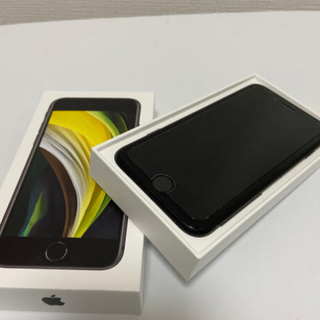 ブラックストレージ容量合計アップル iPhoneSE 第2世代 64GB ブラック