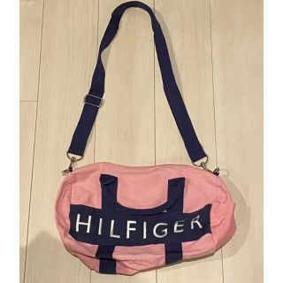 トミーヒルフィガー(TOMMY HILFIGER)のトミーショルダーバッグ　ピンク色(ショルダーバッグ)