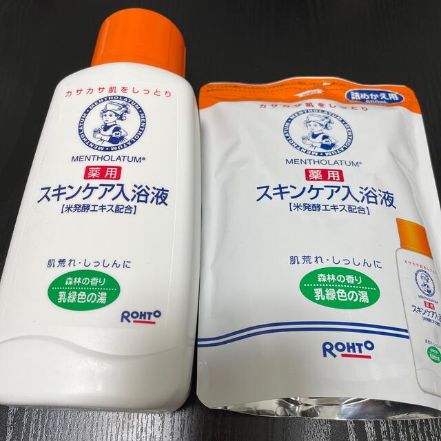 ロート メンソレータム 薬用スキンケア入浴液 森林の香り 6点 通販
