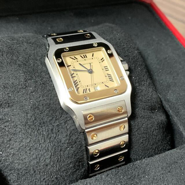 【新古/希少】Cartier Santos Galbee LM サントス ガルべ