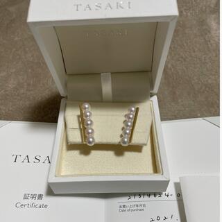 タサキ(TASAKI)のTASAKI タサキ　バランス　ピアス　イエローゴールド　YG パール(ピアス)