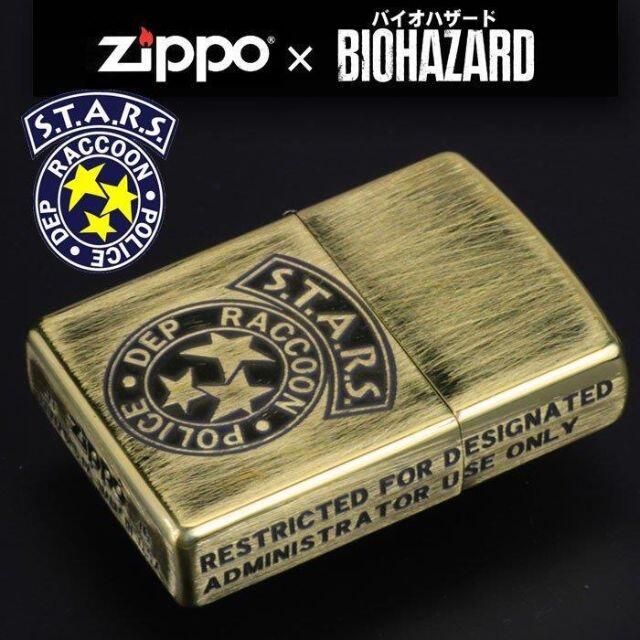 ZIPPO - zippo ライター バイオハザード S.T.A.R.S. 真鍮古美の通販 by