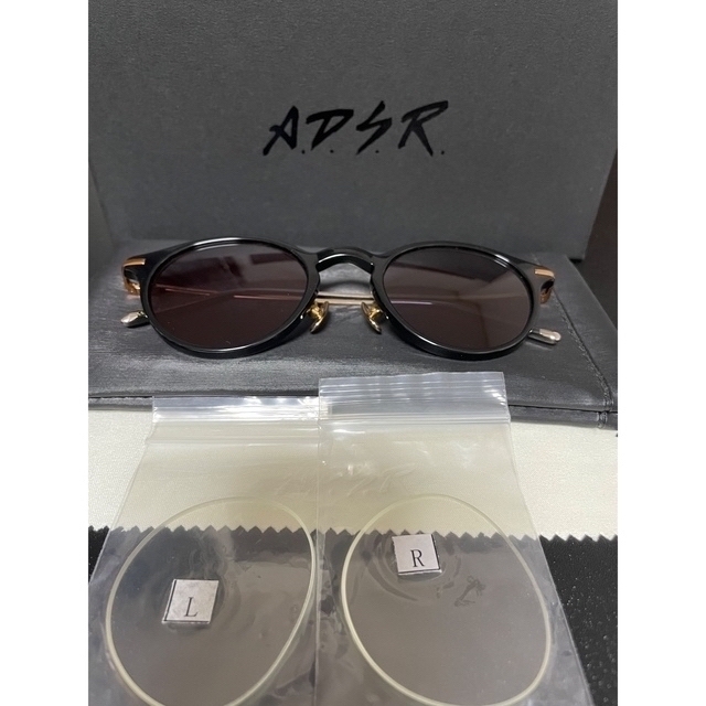 【新品】A.D.S.R. adsr サングラス SHELLEY シェリー 01