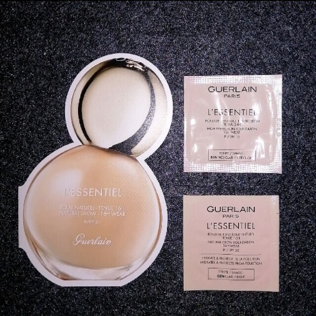 GUERLAIN(ゲラン)のGUERLAINゲランレソンシエル 人気ファンデーション2色使い比べサンプル コスメ/美容のベースメイク/化粧品(ファンデーション)の商品写真