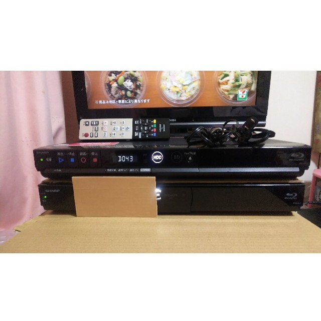 SHARP ブルーレイレコーダー BD-HW51とBD-S520