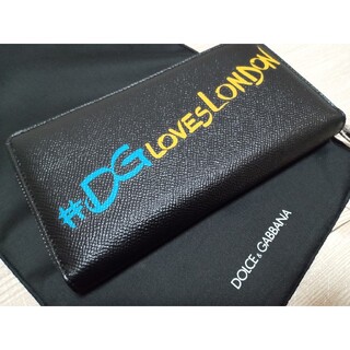 DOLCE&GABBANA - 【新品未使用箱付】Dolce & Gabbana☆ドルガバ☆レザー長財布