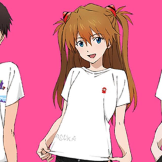 BANDAI(バンダイ)のEVANGELION アスカ パペットTシャツ メンズのトップス(Tシャツ/カットソー(半袖/袖なし))の商品写真