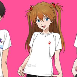 バンダイ(BANDAI)のEVANGELION アスカ パペットTシャツ(Tシャツ/カットソー(半袖/袖なし))