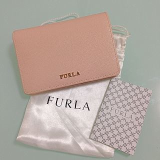 フルラ(Furla)のFURLA フルラ 美品 BABYRON バビロン 二つ折財布 マグノリアピンク(財布)