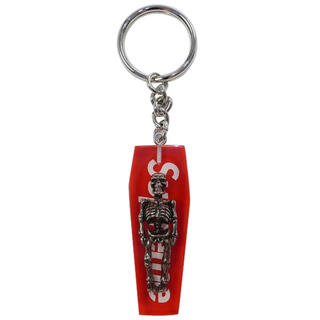 Supreme - Supreme Skeleton Keychain Red キーチェーン 赤