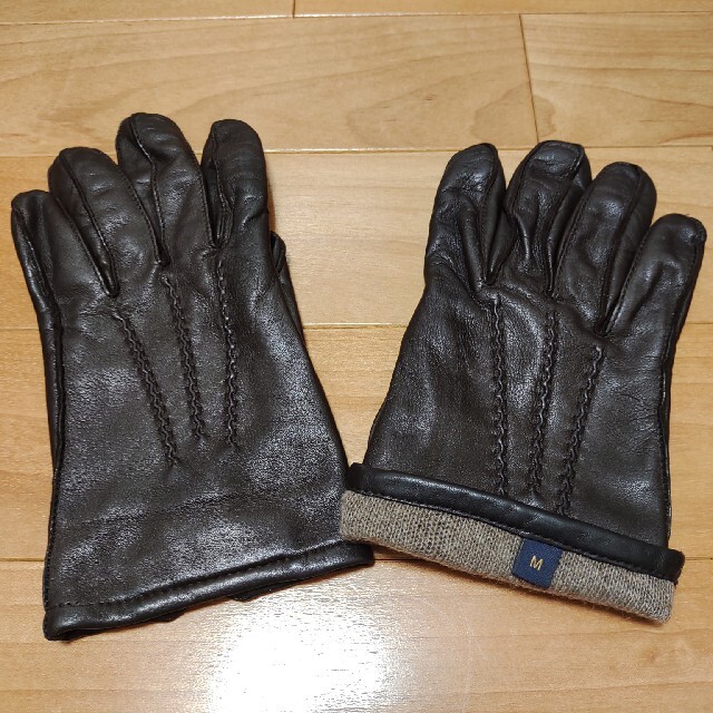 ★ブルックスブラザーズ 手袋 ラムスキン カシミヤグローブ★