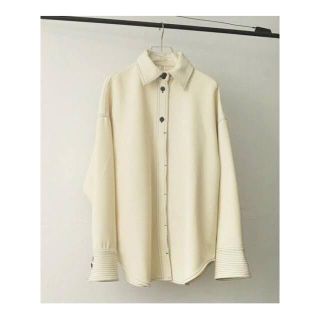 トゥデイフル(TODAYFUL)のTODAYFUL / Stitch wool shirt ステッチウールシャツ(シャツ/ブラウス(長袖/七分))