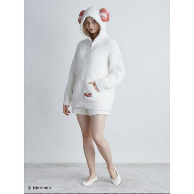 ジェラートピケ ちゃちゃまるセットアップ あつ森 パーカー × ショートパンツ Amazon | ジェラピケ ちゃちゃまるセットアップ あつ森 | ショート