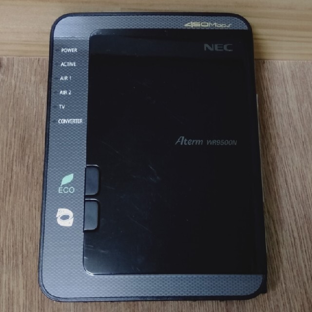 NEC(エヌイーシー)のNEC 無線LANルーター  PA-WR9500N-HP スマホ/家電/カメラのPC/タブレット(PC周辺機器)の商品写真