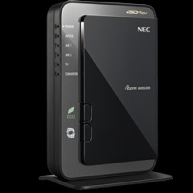 NEC(エヌイーシー)のNEC 無線LANルーター  PA-WR9500N-HP スマホ/家電/カメラのPC/タブレット(PC周辺機器)の商品写真