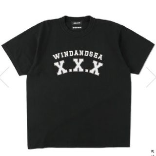 godselectionxxxwindandsea Tシャツ　初期ロゴ　チャコール　Lサイズ