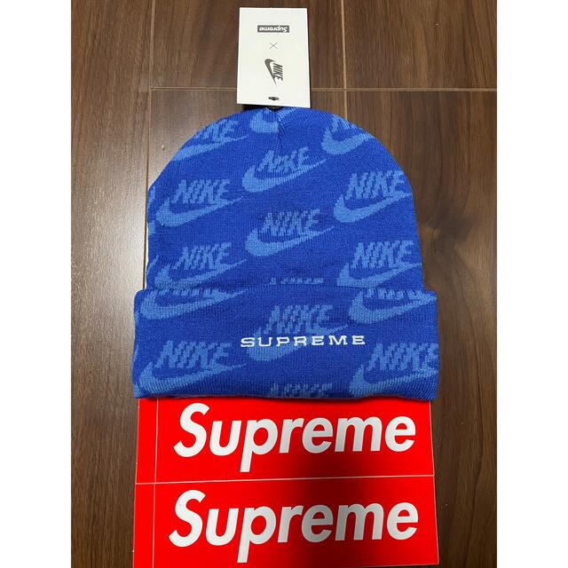 ステッカー２枚supreme NIKE  beanie