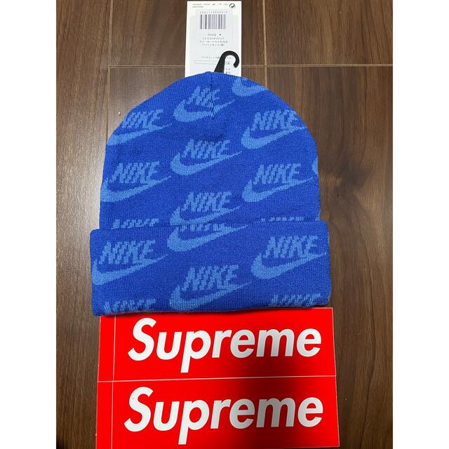 ステッカー２枚supreme NIKE  beanie