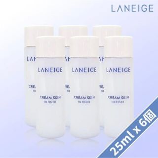 アモーレパシフィック(AMOREPACIFIC)の新品 LANEIGE ラネージュ クリームスキン 化粧水　トナー　６本セット(化粧水/ローション)