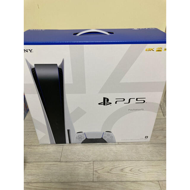 新品　PS5 本体　プレイステーション5ゲームソフト/ゲーム機本体