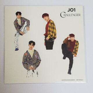 佐藤景瑚 河野純喜 JO1 ステッカー HMV特典 CHALLENGER(アイドルグッズ)