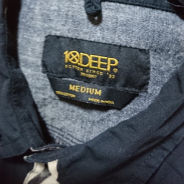 10Deep(テンディープ)の10DEEP 花柄 シャツ ブラウス ジャケット Ｍ メンズのトップス(シャツ)の商品写真