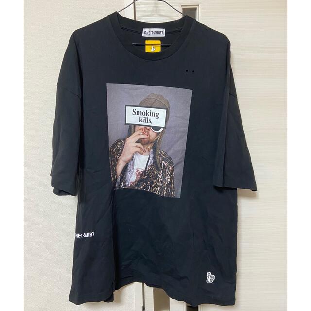 SEA(シー)のFR2 smokingkills Tシャツ　Lサイズ メンズのトップス(Tシャツ/カットソー(半袖/袖なし))の商品写真