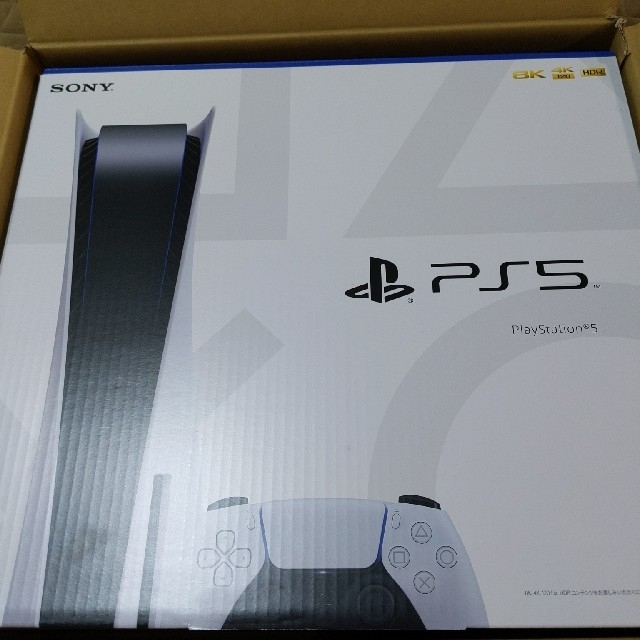 PlayStation(プレイステーション)のSONY PlayStation5 CFI-1100A01 エンタメ/ホビーのゲームソフト/ゲーム機本体(家庭用ゲーム機本体)の商品写真