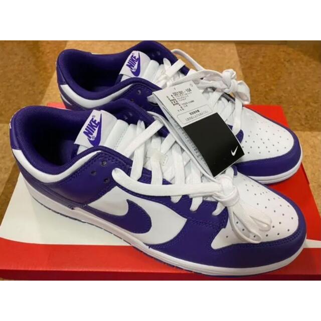 ナイキ　ダンクロー　コートパープル　court purple