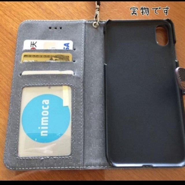 iPhoneXR iPhone10R 茶色 市松模様 手帳型 iPhoneケース スマホ/家電/カメラのスマホアクセサリー(iPhoneケース)の商品写真