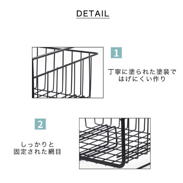 戸棚下ラック 多機能ラック 収納ラック 万能 キッチンラック 吊り下げ収納 インテリア/住まい/日用品のキッチン/食器(収納/キッチン雑貨)の商品写真