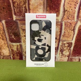 シュプリーム(Supreme)のコユキ様専用　supreme iPhone11 ケース　カモ柄　グレー(iPhoneケース)