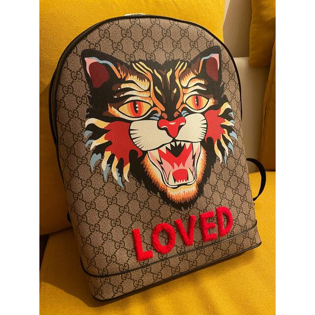 Gucci - GUCCI LOVEDのアングリーキャット リュック