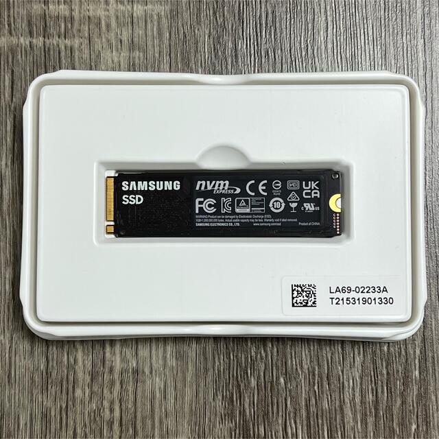SAMSUNG(サムスン)の最終価格 新品未使用SAMSUNG 500GB SSD 980 NVMe M.2 スマホ/家電/カメラのPC/タブレット(PCパーツ)の商品写真
