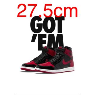 ナイキ(NIKE)の【新品27.5㎝】AIR JORDAN 1 RETRO HIGH OG (スニーカー)