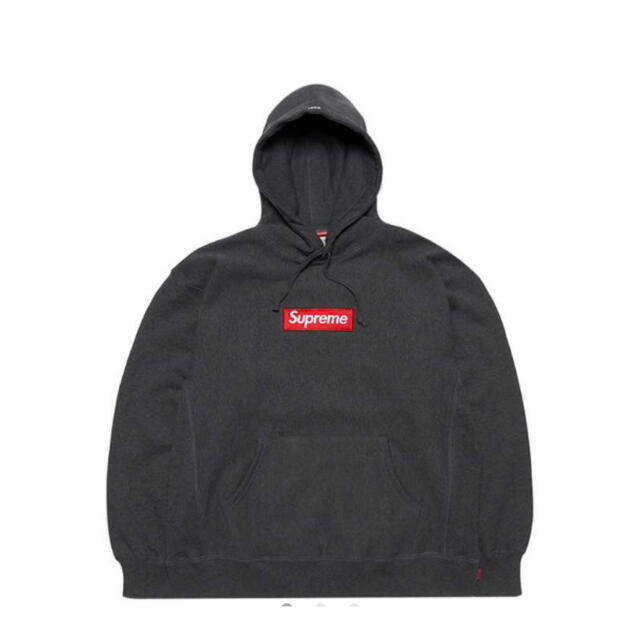 Supreme(シュプリーム)のSupreme Box Logo Hooded Sweatshirt チャコール メンズのトップス(パーカー)の商品写真