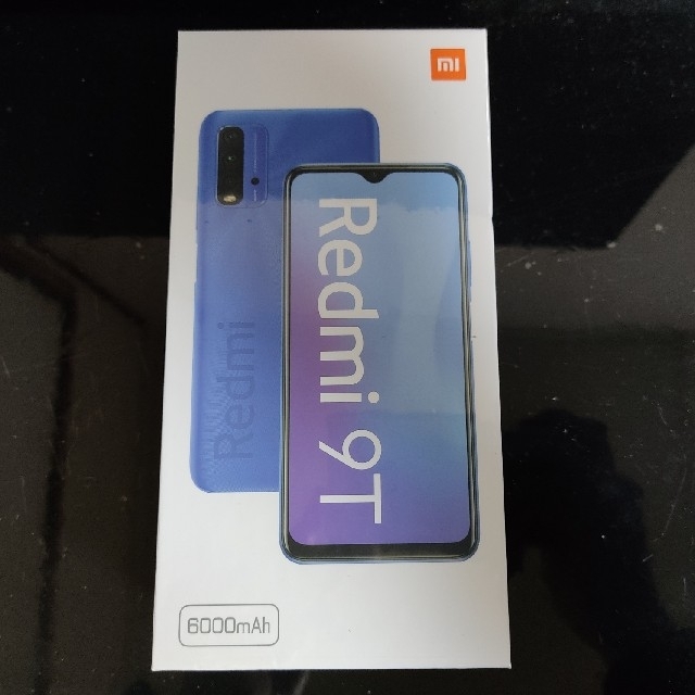 未開封　Xiaomi Redmi 9T　カーボングレー スマホ/家電/カメラのスマートフォン/携帯電話(スマートフォン本体)の商品写真