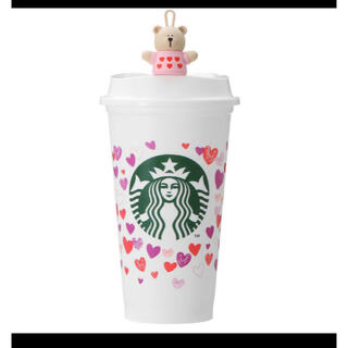 Starbucks Coffee - スターバックス★リユーザブルカップ＆ベアリスタキャップ　ピンク