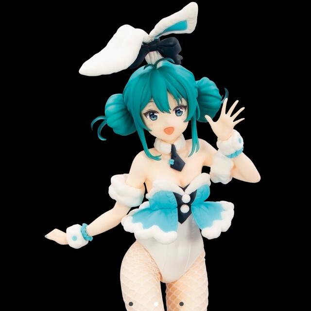 BiCute Bunnies Figure-初音ミク 白うさぎver.- ハンドメイドのおもちゃ(フィギュア)の商品写真